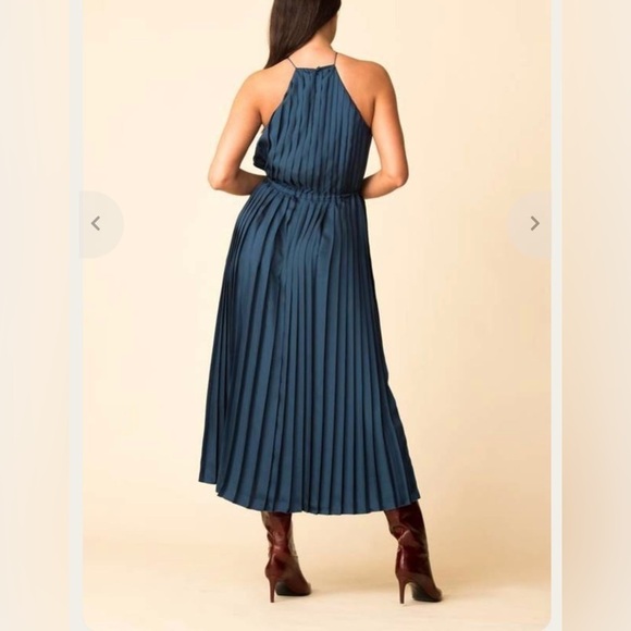 Tibi Mendini Twill Pleated Dress Size 6 NWT - Picture 4 of 14